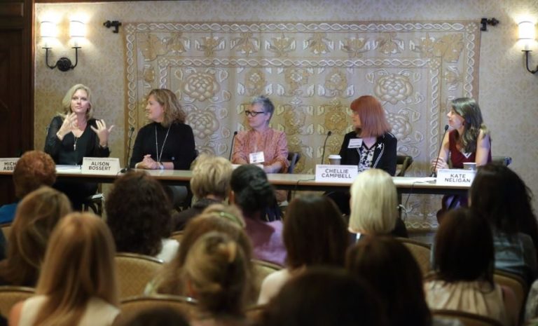 Speaking at the Motion Picture Television Fund Women's Conference
