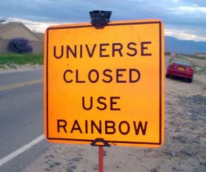 Universe closed