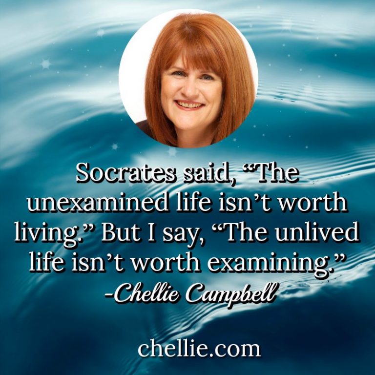 Chellie Meme - Unlived Life Not Worth Examining
